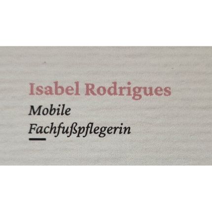 Logo fra Mobile Fusspflege - Isabel Rodrigues