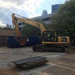 Parking Lot Demolition by Right Choice Development & Construction