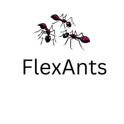 Logotyp från FlexAnts