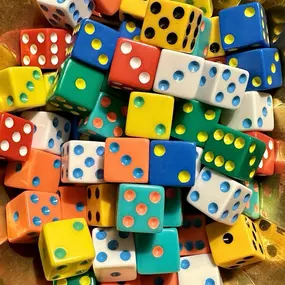 fastest game in the shop?

????????????????????????????????

it just might be { TENZI }

. . . roll the dice, match the number, shout { TENZI }
