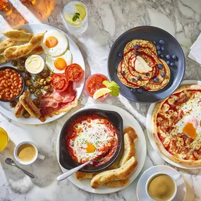 PizzaExpress Breakfast Menu