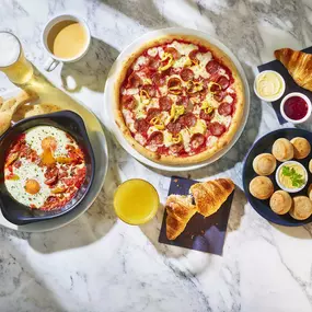 PizzaExpress Breakfast Menu