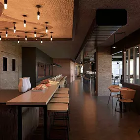 Salle du restaurant Le Loft