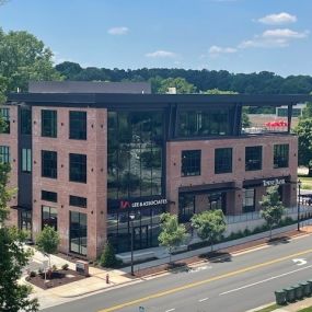 TowneBank Downtown Cary full building view.