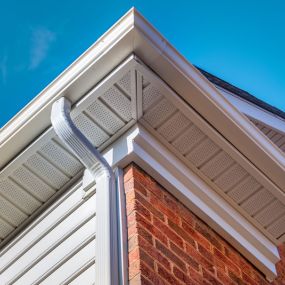 Home Genius Exteriors offers durable gutter guard systems – Keeping your gutters clear and your home safe from overflow and blockages.