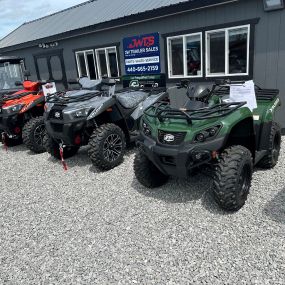 Argo four wheelers being sold by JW Trailer Sales.