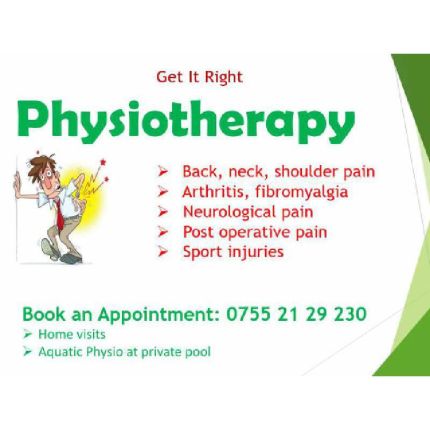 Logo da Get it Right Physiotherapy