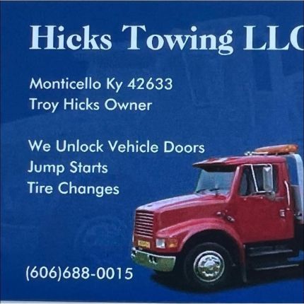 Logotyp från Hicks Towing