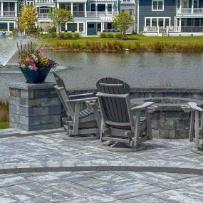 Elevate your outdoor living with stunning paver patios, inviting outdoor lounging spaces, and cozy fire pits. Discover the perfect blend of style and functionality for your backyard oasis with our expert hardscaping services.