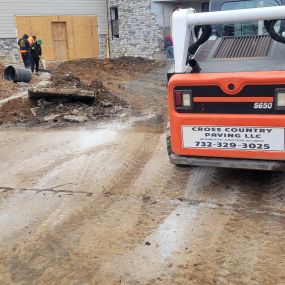 Cross Country Paving LLC provides our clients with high quality residential and commercial driveway installation services. If you need to install a new driveway on your residential or commercial property give us a call. We handle projects big and small.