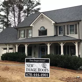 New roof in the Brookstone neighborhood!