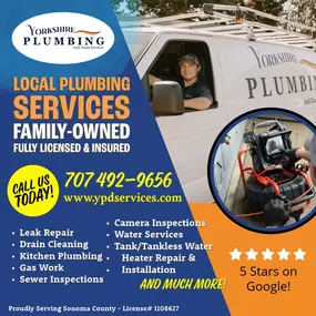 Bild von Yorkshire Plumbing & Drain Services LLC