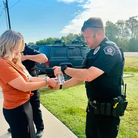 Happy Fall Y’all!

Thank you, Caddo Mills Police Department, for joining in on the fun this morning! Thankfully, Shasta was on her best behavior, so they decided to let her go.