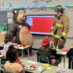 Fire Prevention with Caddo Mills Fire Rescue and Mrs. Heald’s class!

These students' futures are bright, and we are so thankful we had the chance to share fire safety with them!