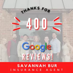 We want to thank everyone who helped us reach 400 Google Reviews! Your feedback and testimonials motivate us to continue providing exceptional insurance services and personalized assistance in and around Caddo Mills, Texas.