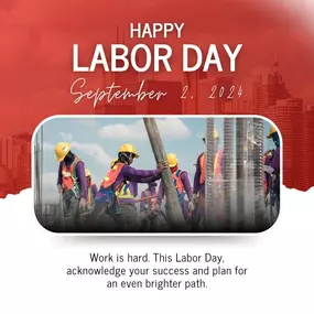 Wishing you a peaceful Labor Day. Thank you for all your efforts!
How are you spending today? Comment below!