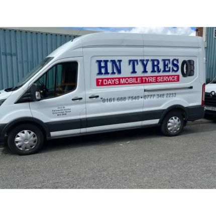 Logo from HN Tyres 247 Mobile Tyres Fittin