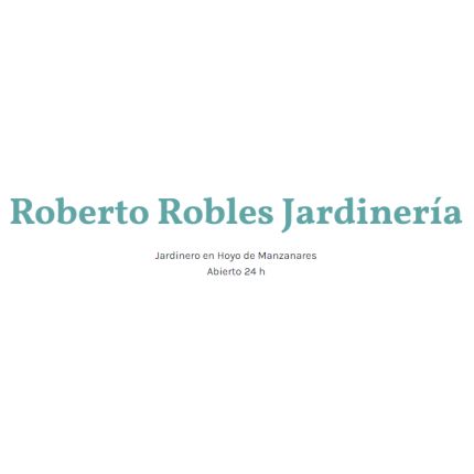 Logotipo de Roberto Robles Jardinería