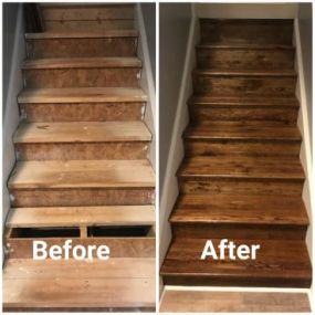 Stair Renovation Lawrenceville, GA