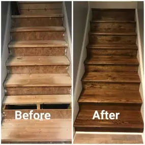 Stair Renovation Lawrenceville, GA