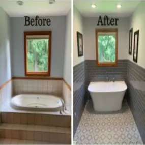 Ace Handyman Services NW Arkansas Bathroom Remodel