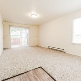 Entryway, Living Room, and Deck