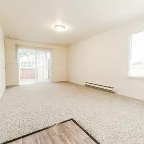 Entryway, Living Room, and Deck