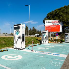 EVzen station de recharge Intermarché Sorgues