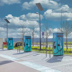 EVzen Station de recharge Zone commerciale Aeromia Romilly-sur-Seine