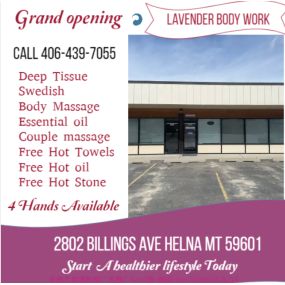 Our traditional full body massage in Helena, MT 
includes a combination of different massage therapies like 
Swedish Massage, Deep Tissue, Sports Massage, Hot Oil Massage
at reasonable prices.