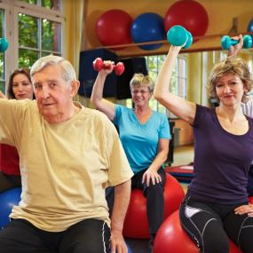Aging adults who participate in strength training at least 30-60 minutes per week can reduce their risk of mortality by 10-20 percent! Learn more about how we can keep you healthy and living longer, at our website.