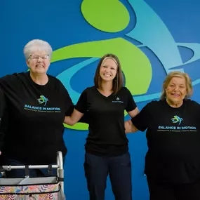 Providing senior fitness programs and senior therapy sessions isn't just our calling. We also have a lot of fun with our clients! Come visit us and see what Balance in Motion is all about!