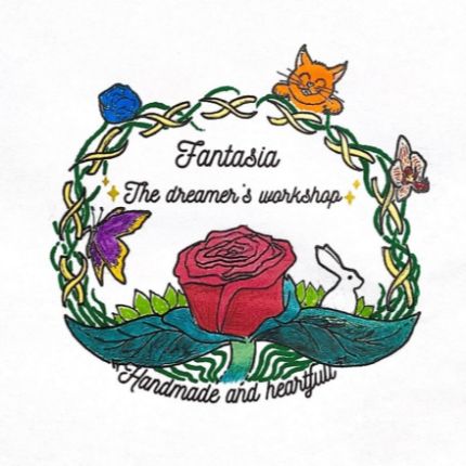 Logotyp från Fantasia the dreamer's workshop