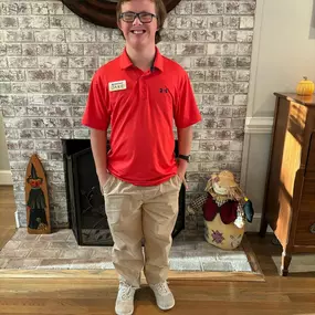 When your son’s school has character day, he dresses as Jake from State Farm! #TalktoTim #StateFarm #jakefromstatefarm