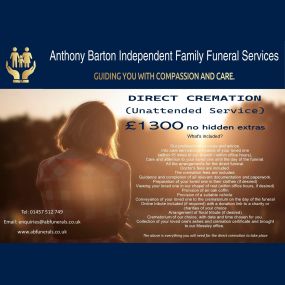 Bild von Anthony Barton Independent Family Funeral Services