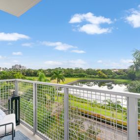 Balcony View at The Marc Luxury Apartments in Palm Beach Gardens FL