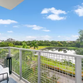 Balcony View at The Marc Luxury Apartments in Palm Beach Gardens FL