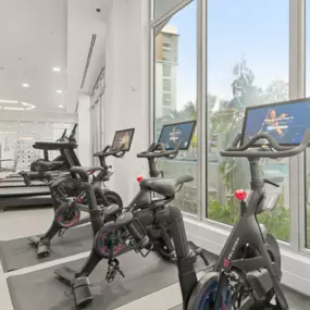 Peloton Bikes at The Marc Luxury Apartments in Palm Beach Gardens FL