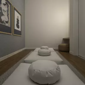 Meditation Room at The Marc Luxury Apartments in Palm Beach Gardens FL