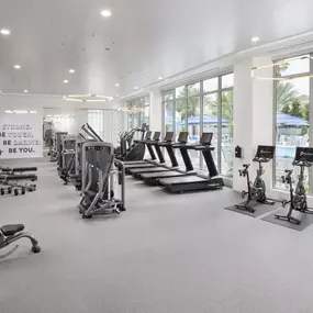 Fitness Center at The Marc Luxury Apartments in Palm Beach Gardens FL