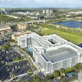 Aerial View at The Marc Luxury Apartments in Palm Beach Gardens FL