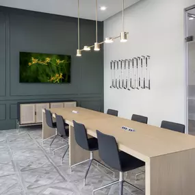 Conference Room at The Marc Luxury Apartments in Palm Beach Gardens FL