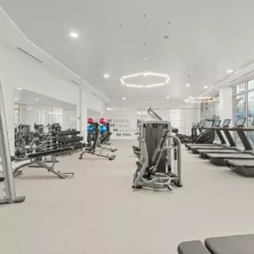 Fitness Center at The Marc Luxury Apartments in Palm Beach Gardens FL