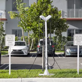 EV Charging Stations at Vista Sur luxury apartments in Homestead, FL