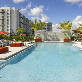 Resort-Inspired Pool at Vista Sur luxury apartments in Homestead, FL
