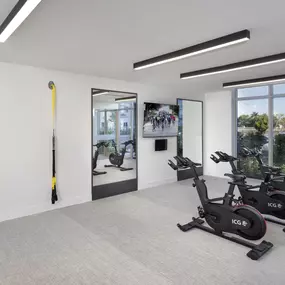Yoga and Spin Studio at Vista Sur luxury apartments in Homestead, FL