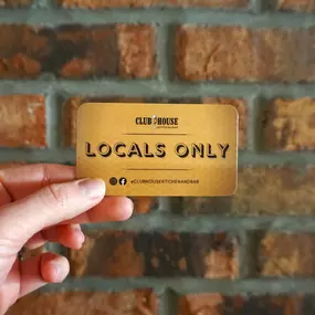 Locals Only Program