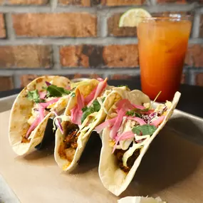 Street Tacos and Tequila Sunrise