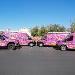 Pinky Promise HVAC Las Vegas Trucks