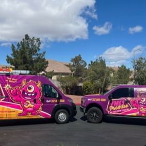 Pinky Promise HVAC Las Vegas Trucks